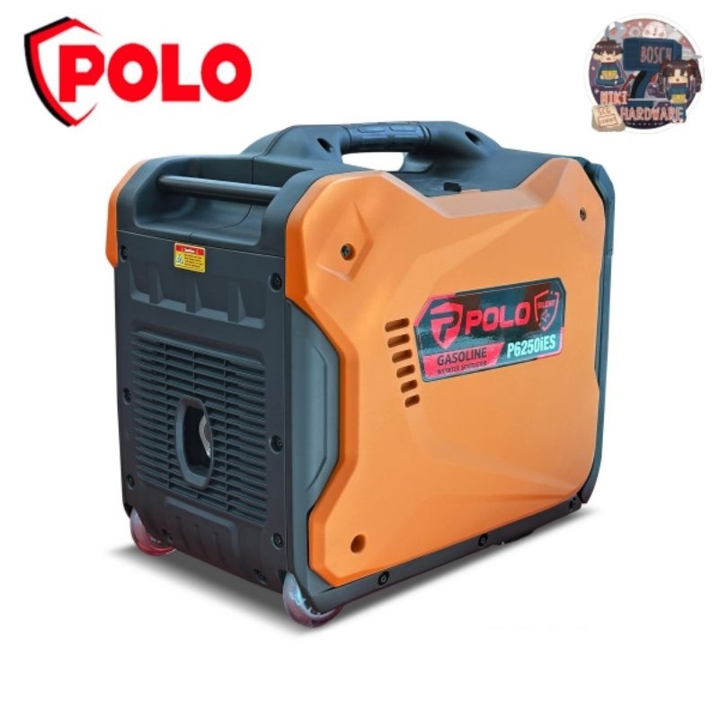 POLO รุ่น P6250iES เครื่องปั่นไฟเบนซินระบบ Inverter (รุ่นเสียงเงียบ) ของแท้100%