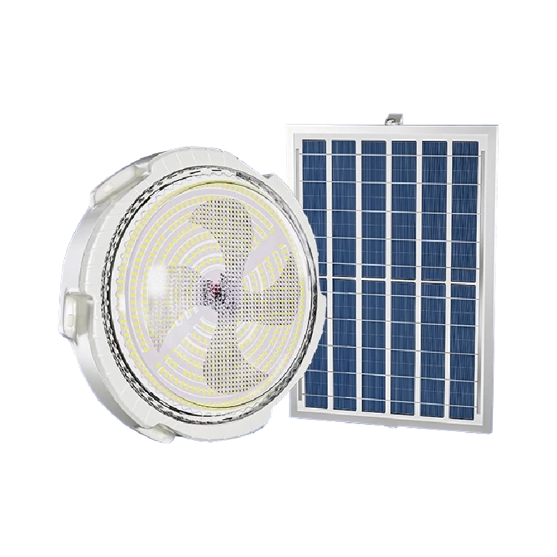 Solar Light ไฟเพดานพลังงานแสงอาทิตย์ สว่างอัตโนมัติเมื่อฟ้ามืด 2000W/6000W