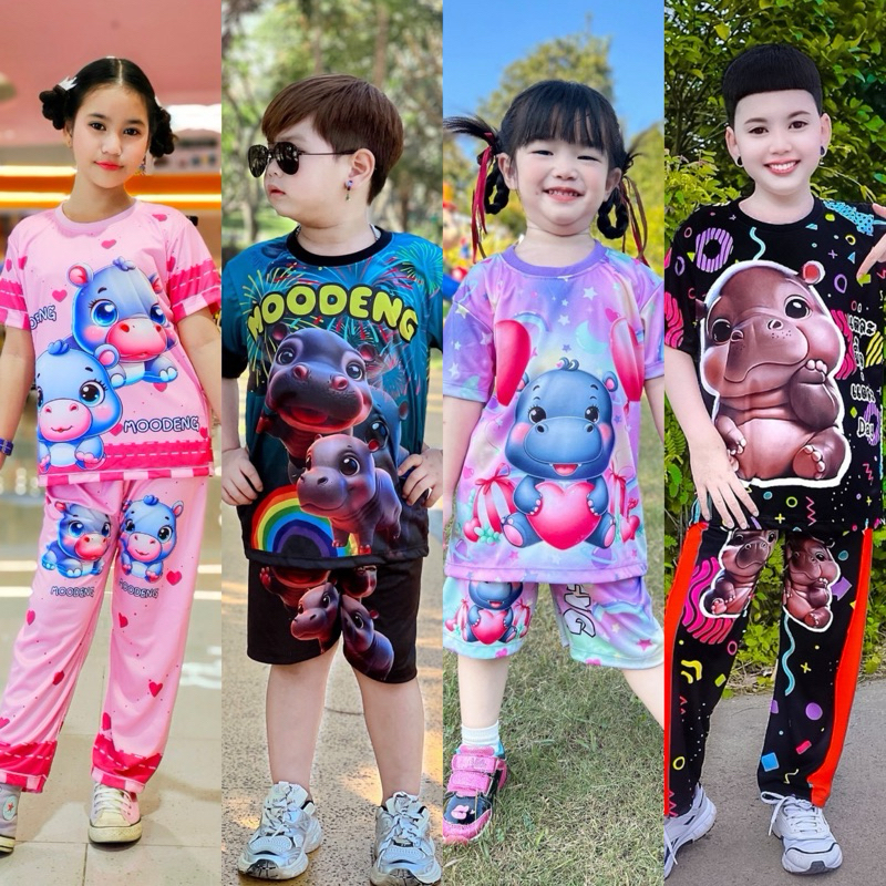 ชุดเซ็ตเด็ก ผ้าไมโคร ขนาดเด็ก2-12ปี สำหรับเด็กชายและเด็กหญิง
