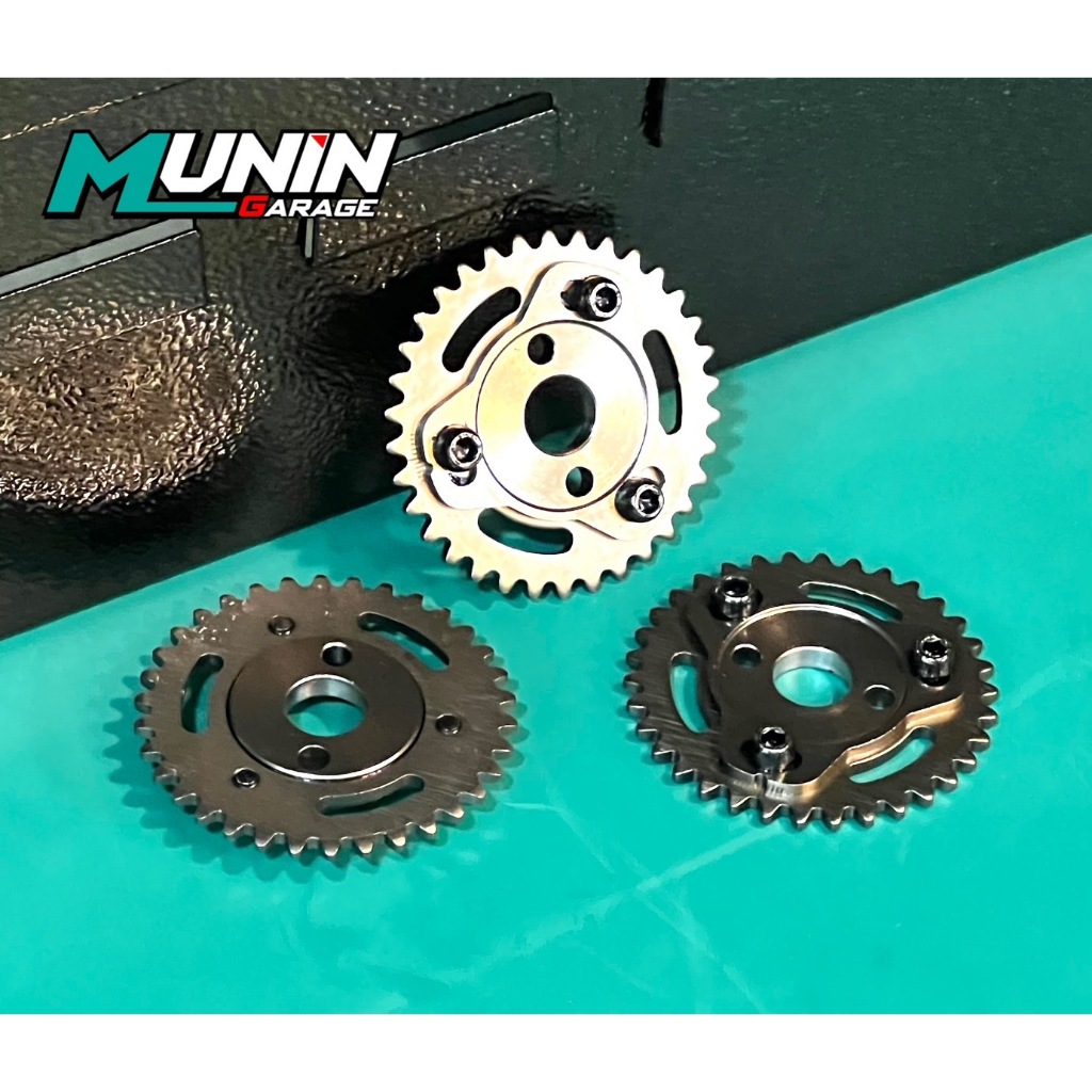 เฟืองปรับองศาแคม Lead125 Giorno125 Pcx160 ปรับเเต่งองศาได้ งานตัวแพงมีขีดให้มององศาชัดเจน