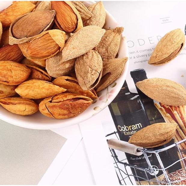 [Flash Sale 1แถม2] ถุงละ100g. อัลม่อนด์อบเนย อร่อยเลียเปลือก หอมเนยขั้นสุด พร้อมทาน หอม อร่อย
