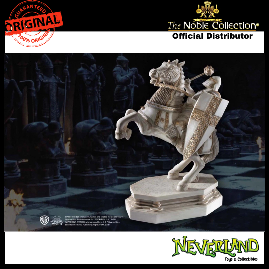 HP - Harry Potter Wizard Chess White Knight Bookend by Noble Collection