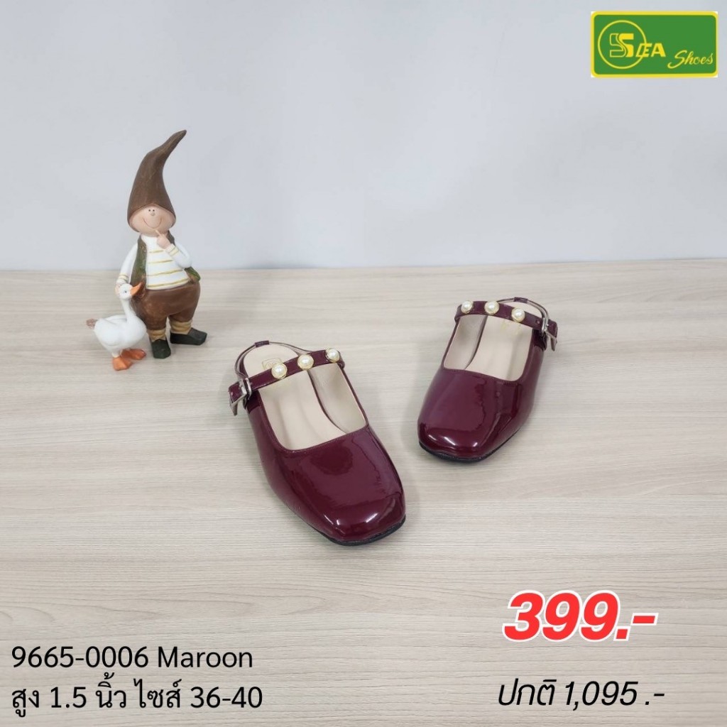 SEA Shoes(ซีชูส์) 9665-006 รองเท้าแตะที่เหมาะกับทุกวัน ดีไซน์เรียบแต่ดูดี แมทช์ง่าย ใส่ได้ทุกวัน