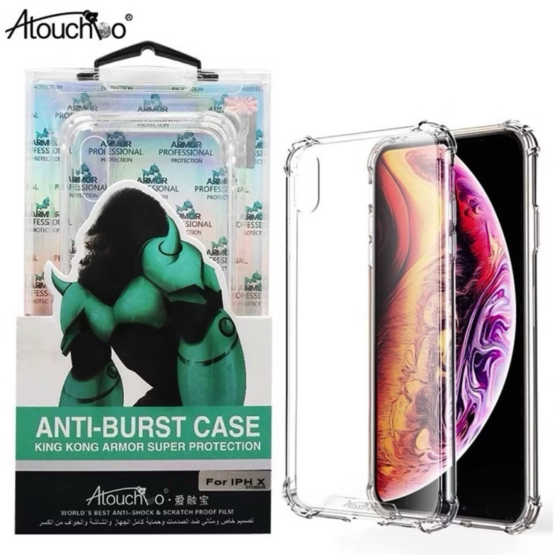 เคสใส กันกระแทก คิงคอง รุ่นIPHONE - IPhone13 IPhone13pro IPhone13promax IPhone14 IPhone14pro IPhone14plus IPhone14promax
