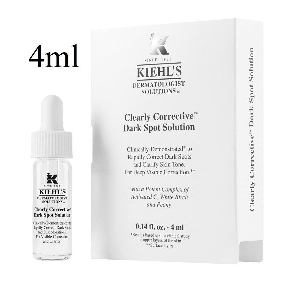 KIEHL'S Clearly Corrective Dark Spot Solution 4ml สติ๊กเกอร์ห้างไทย