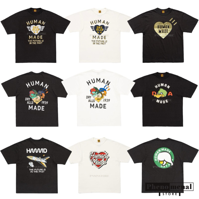[เก็บโค้ด ลด 30%] เสื้อยืด HUMAN MADE ของแท้ พร้อมส่ง