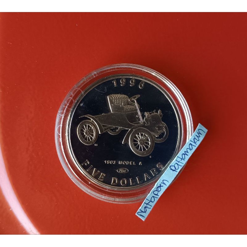 หมู่เกาะมาร์แชลล์ 5 Dollars 1996 -Model A Ford