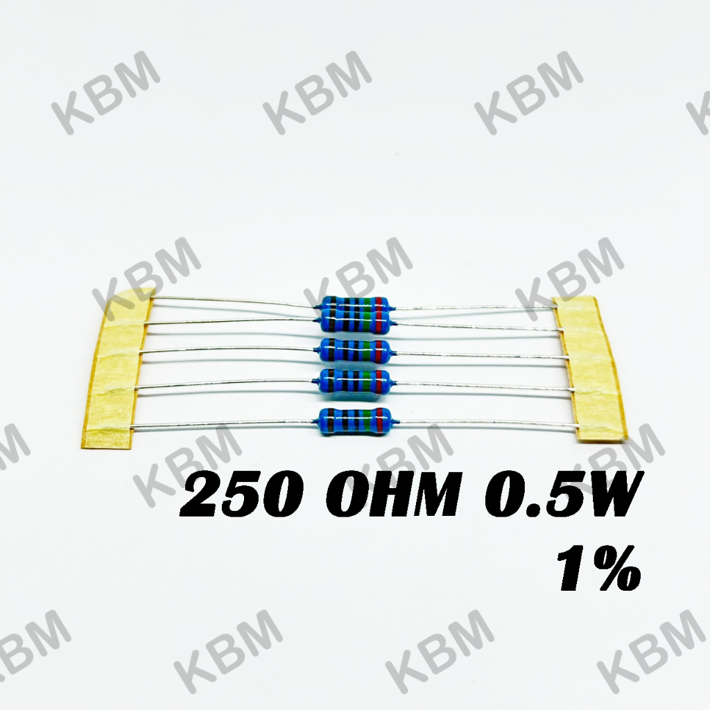 Resistor ตัวต้านทาน 250 ohm 0.25W 0.5W 5W 10W