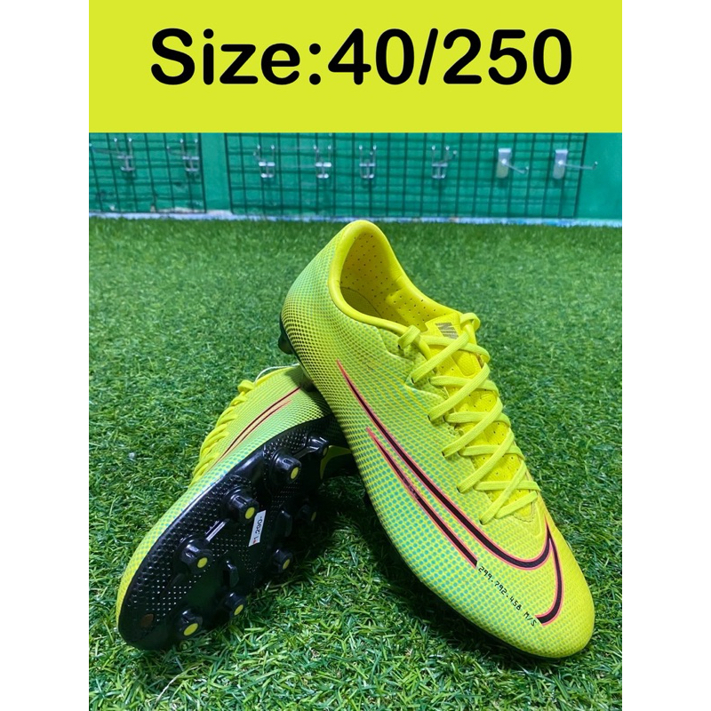 Nike Mercurial Size:40/250 รองเท้าสตั๊ดมือสองของแท้ทั้งร้าน (โปรดอ่านรายละเอียดให้ชัดเจนทุกครั้งก่อน