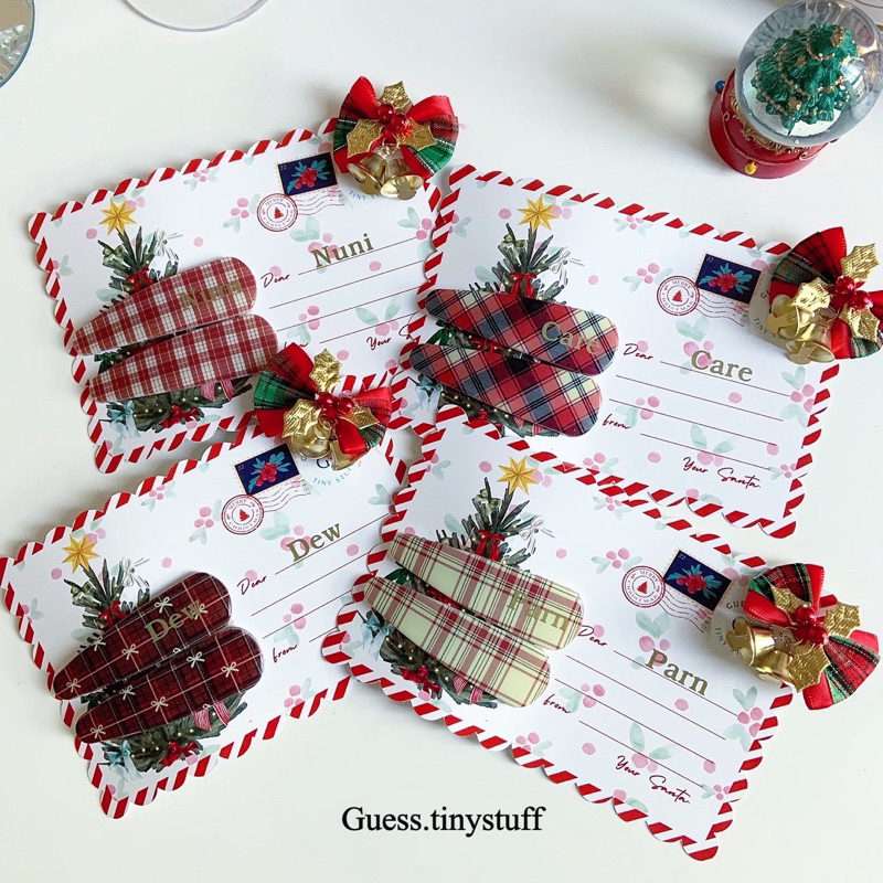 กิ๊บติดชื่อ [แจ้งข้อความในโน้ต] พร้อมส่งจากไทย GTN. X Cottage Hair Clip กิ๊บติดผม กิ๊บปากเป็ด