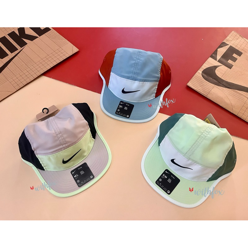 ใช้โค้ดส่วนลดร้านคุ้มได้ แท้มั่นใจ ป้ายไทยครบ หมวกNike cap dri-fit fly