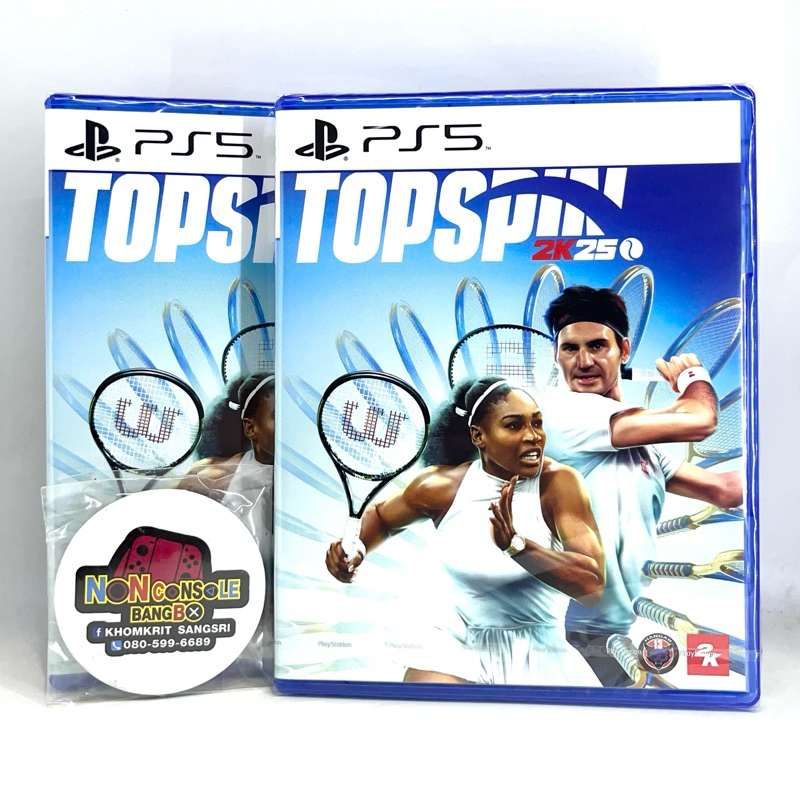 [ 12.12 ลดเพิ่ม 258บ. เก็บ Voucher ทักแชท] TOP SPIN 2K25 (PS4) EU-ENG [พร้อมส่ง]