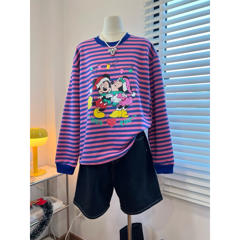 เสื้อยืดOversize(NothingHouse)รวมลายริ้ว