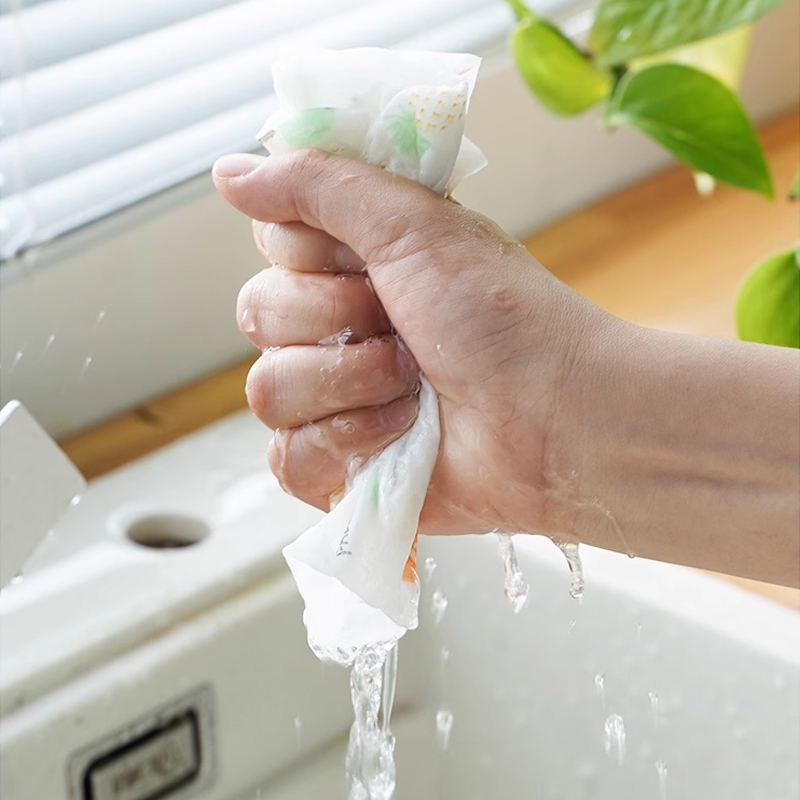 กระดาษทิชชูซักได้ กระดาษอเนกประสงค์ ใช้ซ้ำได้ ไม่สะสมแบคทีเรีย แบบใช้แล้วทิ้ง สําหรับห้องครัว