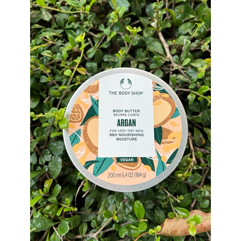 พร้อมส่ง🇹🇭 200 ML THE BODY SHOP BODY BUTTER ARGAN เดอะ บอดี้ ช็อป บอดี้ บัตเตอร์ 200มล