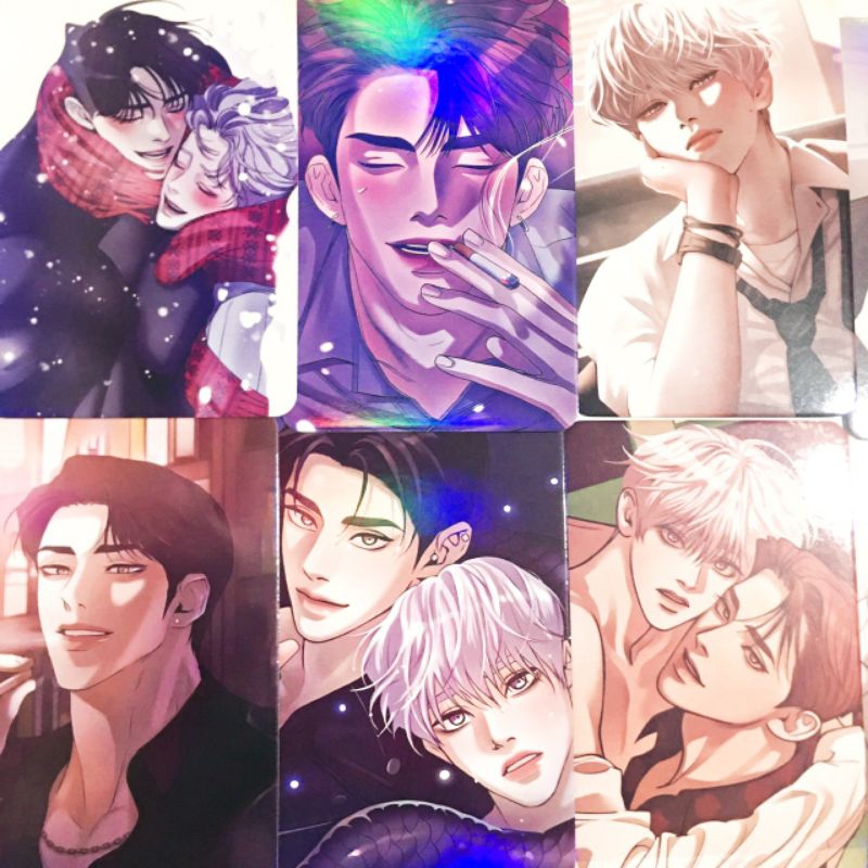 (ซื้อ 1 แถม 1) pearlboy โฟโต้การ์ด photocard BL manhwa ver.3 ** โปรแถมโปรลดราคาเฉพาะเดือนนี้เท่านั้น **