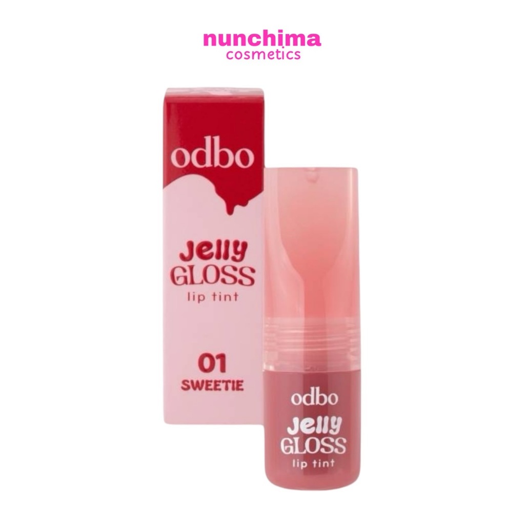 OD5010 ODBO Jelly Gloss Lip Tint โอดีบีโอ เจลลี่ กลอส ลิป ทิ้นท์