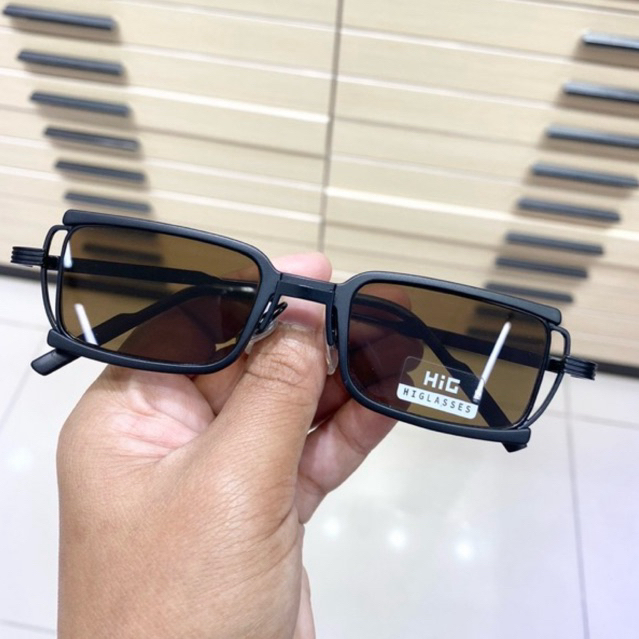 แว่นกันแดด สไตล์วินเทจ สุดฮิต  กัน UV400 สามารถนำกรอบเปลี่ยนเลนส์สายตาได้