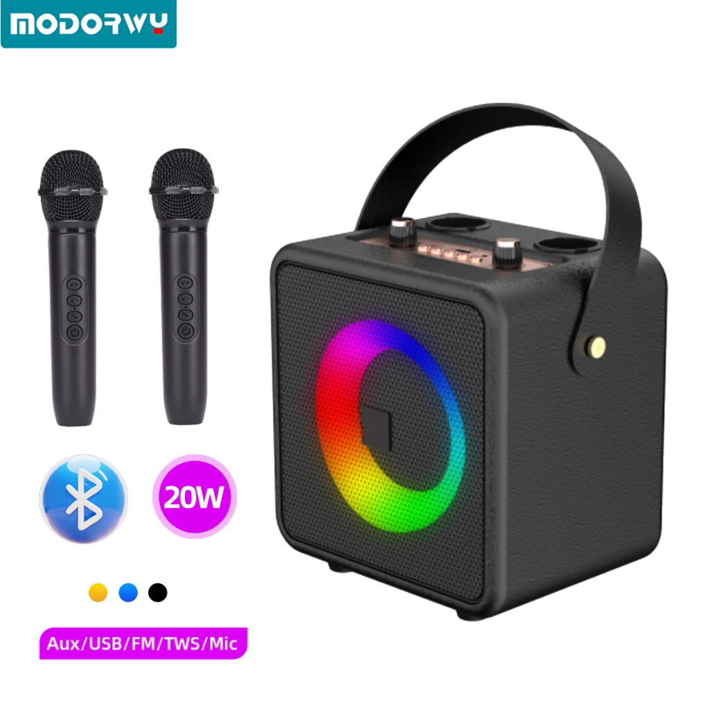 Modorwy ลำโพง ลำโพงบลูทูธ ลําโพงคาราโอเกะ ลําโพงพร้อมไมค์ ลําโพงพร้อมไมค์ลอย ไมค์พร้อมลําโพง ไมค์พร้