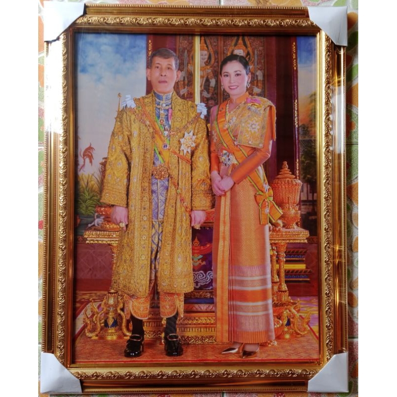 กรอบรูปกระจกพร้อมภาพ