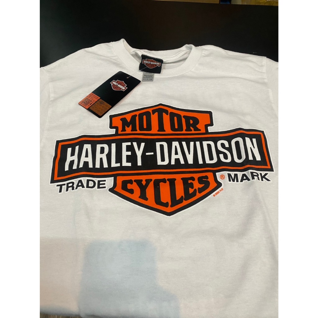 Harley-Davidson ® เสื้อยืดแขนสั้นลิขสิทธิ์แท้