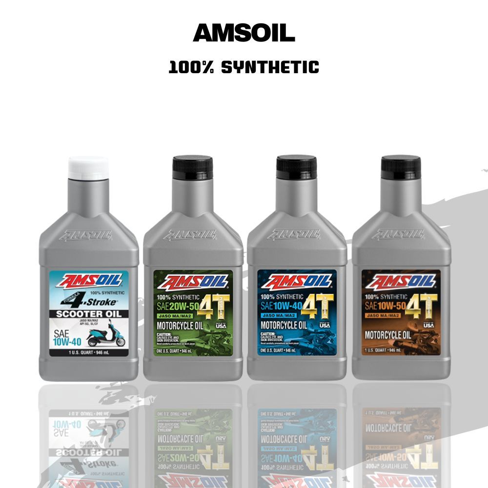 น้ำมันเครื่อง Amsoil 10W40 สังเคราะห์ 100% ขนาด 0.946 ลิตร