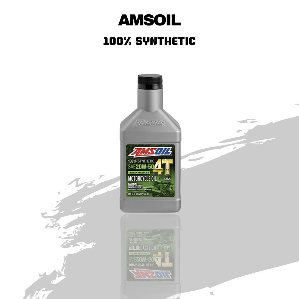 น้ำมันเครื่อง Amsoil 20W50 สังเคราะห์ 100% ขนาด 0.946 ลิตร