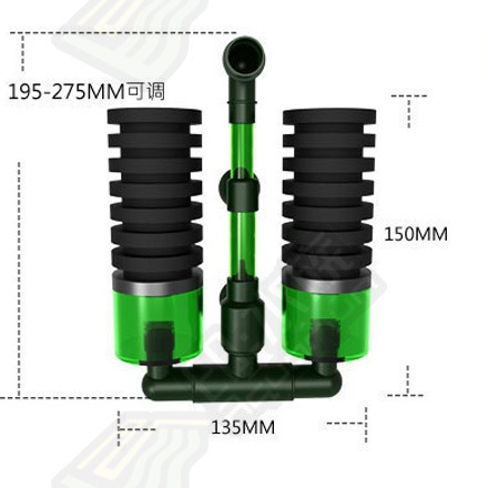 กรองฟองน้ำ Qanvee Qs-100A และ Qs-200A