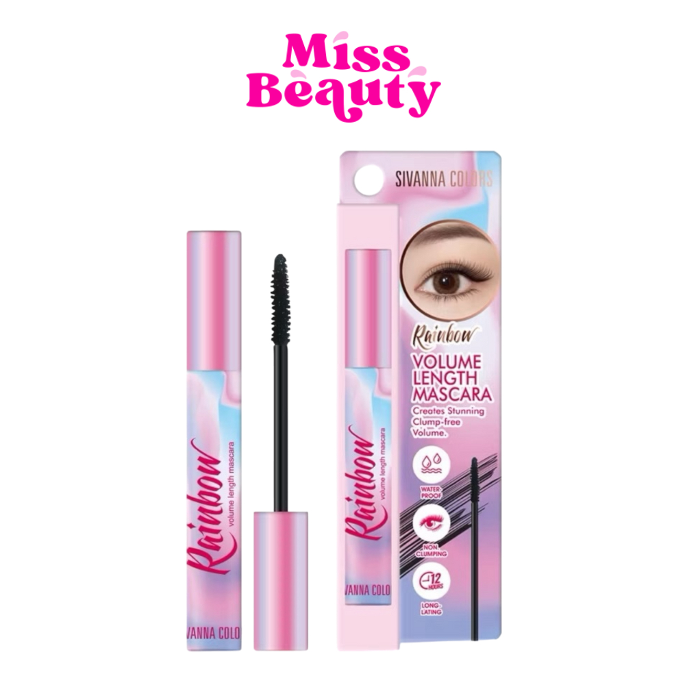 HF210 Sivanna Colors Rainbow Volume Length Mascara ซีเวนน่า คัลเลอร์ส เรนโบว์ วอลลุ่ม มาสคาร่า