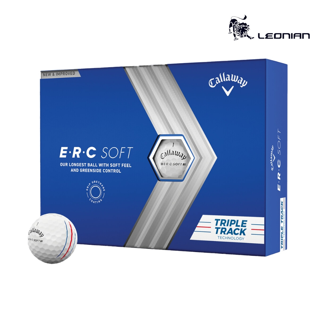 ลูกกอล์ฟ Callaway New E.R.C Soft Golf Ball 23