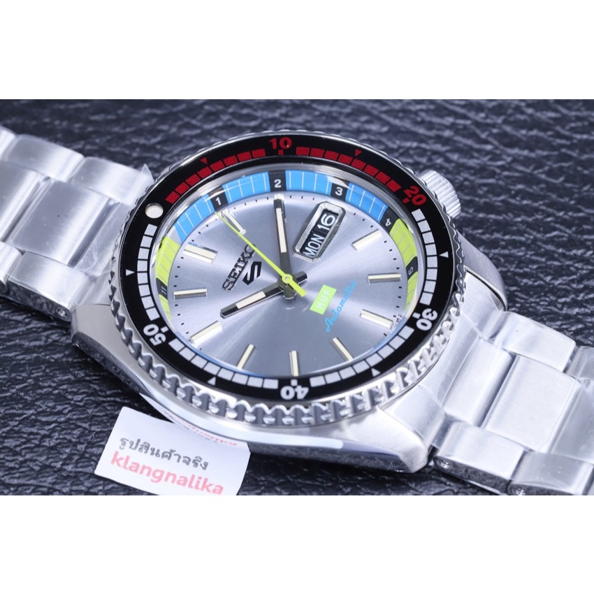 (มีเลขให้เลือก) นาฬิกา Seiko 5 Sports HUF Limited Edition รุ่น SRPL33K / SRPL33K1