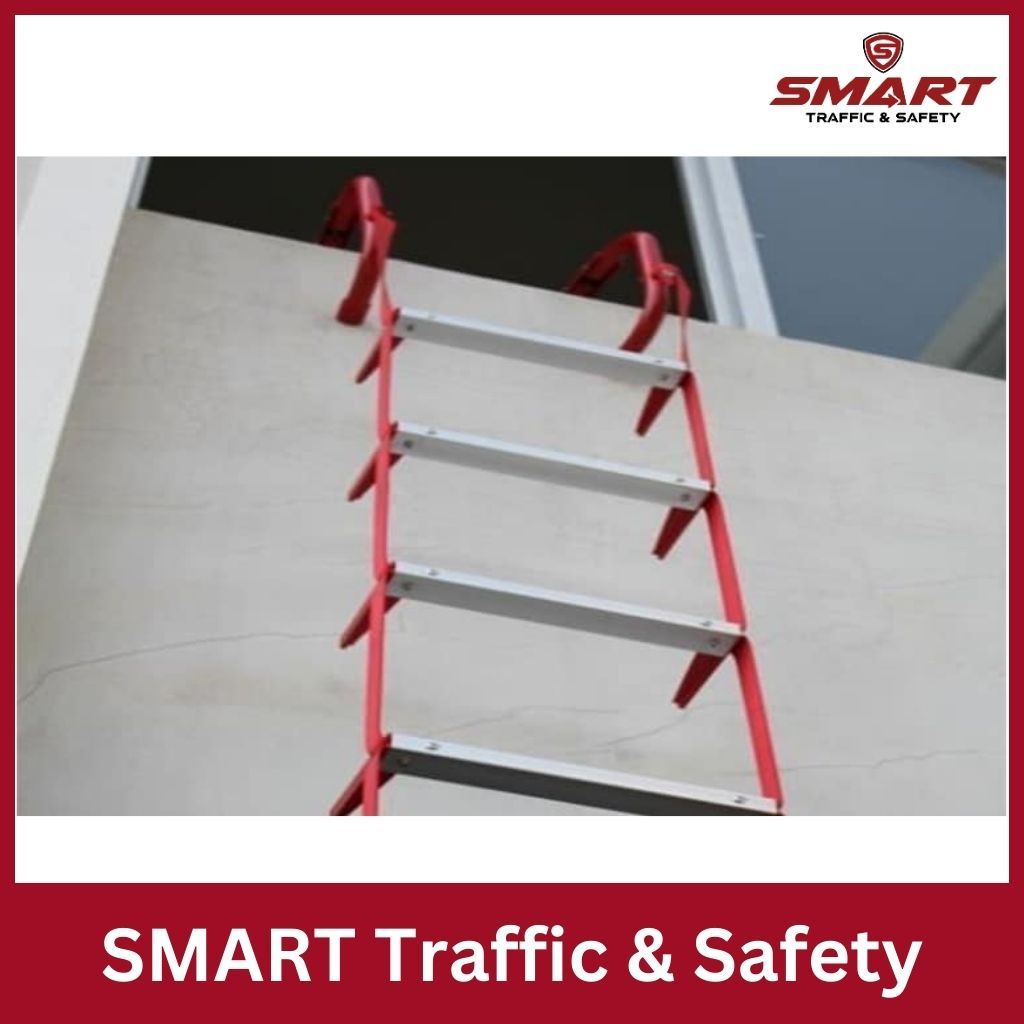 บันไดหนีไฟชนิดพกพา ถอด-เก็บได้ กันลื่น บันไดอลูมิเนียมอัลลอยด์ เพื่อความปลอดภัย - รูปที่ 6