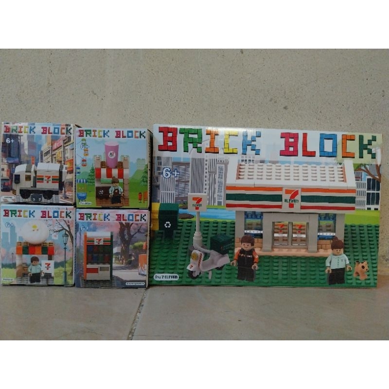 BRICK BLOCK 7-11 ครบชุด มือ 1