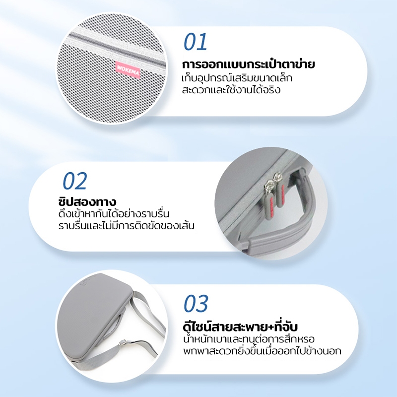 กระเป๋าเก็บกล้องกันน้ำ For Insta360 X4 X3 X2 Action Camera ความจุขนาดใหญ่ กระเป๋าป้องกัน PU กระเป๋าเคส กันรอยขีดข่วน