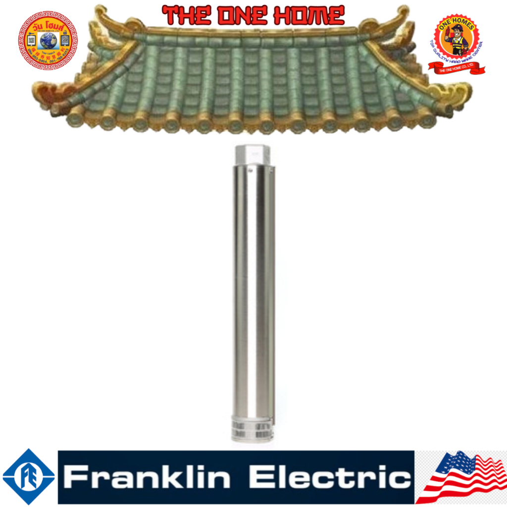 FRANKLIN เฉพาะปั๊ม 3 HP ท่อ 2 นิ้ว รุ่น L4D45X14  # ออก..ใบเสร็จ-ใบกำกับภาษี..ได้ครับ..