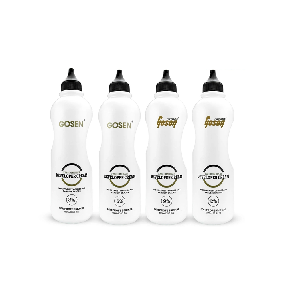 Gosen Developer Cream 1000ml. โกเซ็น ไฮโดรเจน 3%, 6%, 9%, 12%