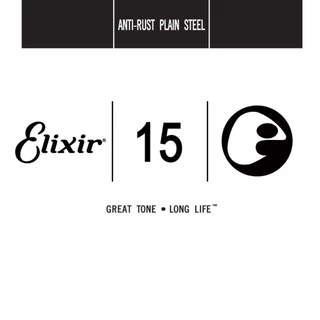 สายแยก Elixir Plain Steel Single Guitar Strings