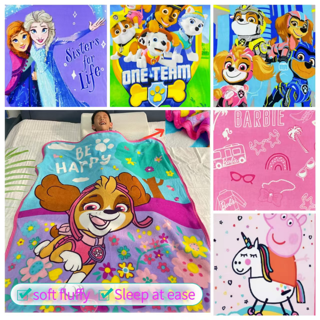 ผ้าห่มเด็กนำเข้าผ้าสักหลาดนุ่มพิเศษ Paw Patrol ผ้าห่มเด็กของขวัญวันเกิดของขวัญคริสต์มาส