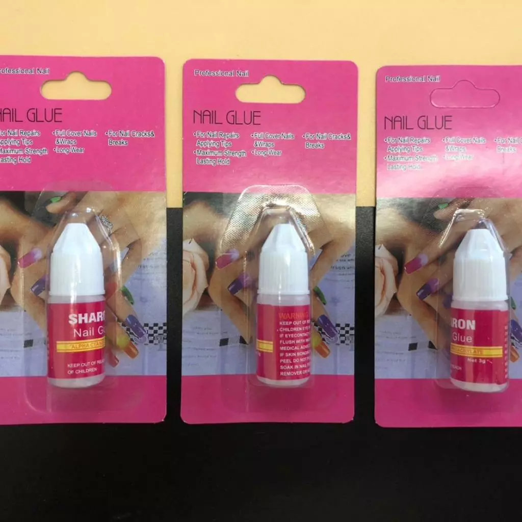 (ยกโหล 12 ชิ้น ) No623 อุปกรณ์ติดเล็บ กาวติดเล็บ กาวร้อน กาวต่อเล็บ
