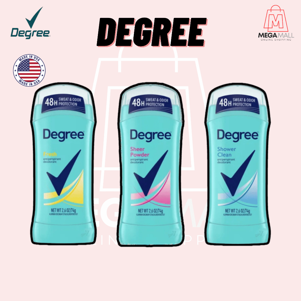 Degree Women โรลออนระงับกลิ่นกาย พร้อมส่ง Antiperspirant Deodorant นำเข้าจาก USA ของแท้100%