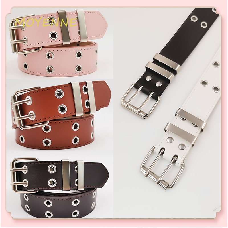 [จัดส่งจากกรุงเทพ] ฮิปฮอป สไตล์พังก์ เข็มขัด ลำลอง แต่งแฟชั่น รูคู่ อเนกประสงค์ ย้อนยุค เหมาะสำหรับผู้ชายและผู้หญิง