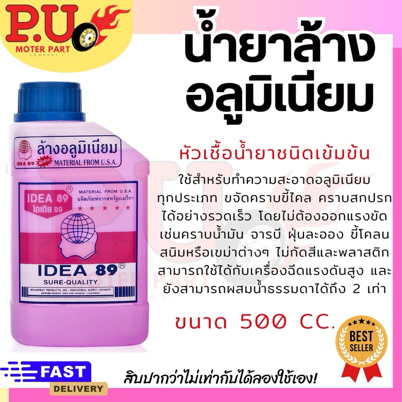 น้ำยาทำความสะอาดอลูมิเนียม (อลู-คลีน) ชนิดเข้มข้น