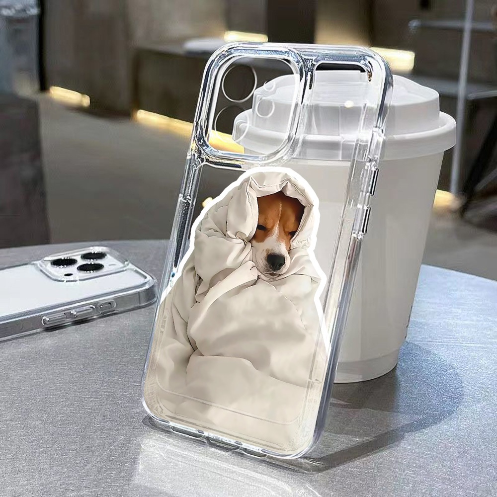 จัดส่งทันที เคสไอโฟน 16 กรณี for iPhone 11 13 12 14 15 Pro Max XS Max X XR 7 8Plus การ์ตูน Clear กันกระแทก Space Case