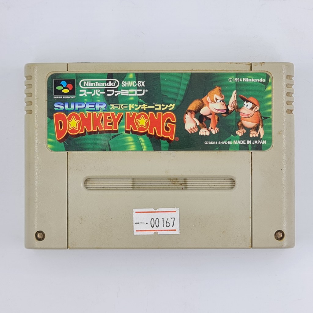 [00167] SUPER DONKEY KONG (JP)(SFC)(USED) แผ่นเกมแท้ มือสอง !!