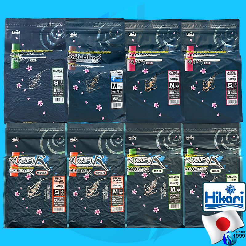 Hikari Saki-Hikari Koi Food Balance / Color Enhancing / Growth / Multi-Season อาหารปลาคราฟ ซากิ ฮิคา