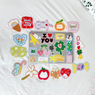 amuse.stuff-big sticker flower สติ้กเกอร์ขนาดใหญ่สุดน่ารัก