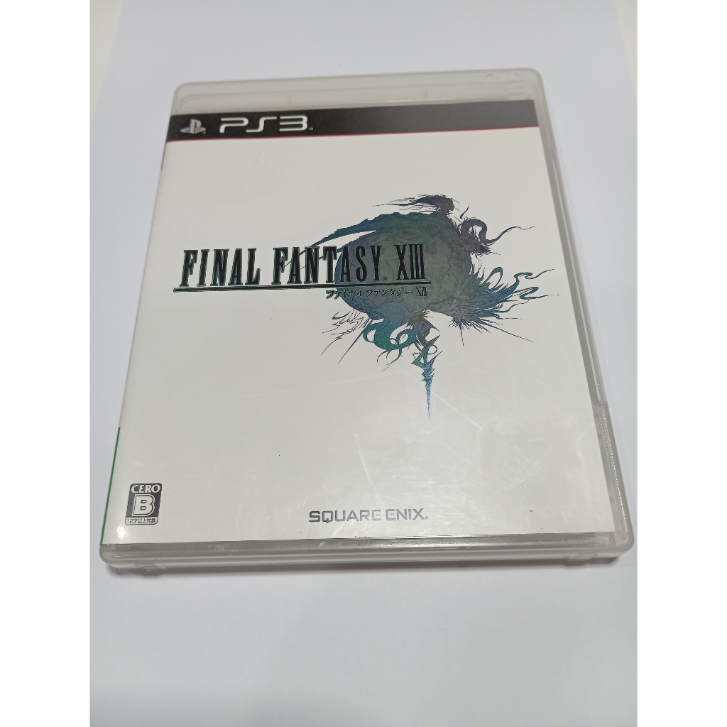 แผ่นแท้ พร้อมกล่องและคู่มือ PS3 Final Fantasy XIII FF13 Playstation 3 เพลสเตชั่น 3 (Zone 2 Japan) สิ