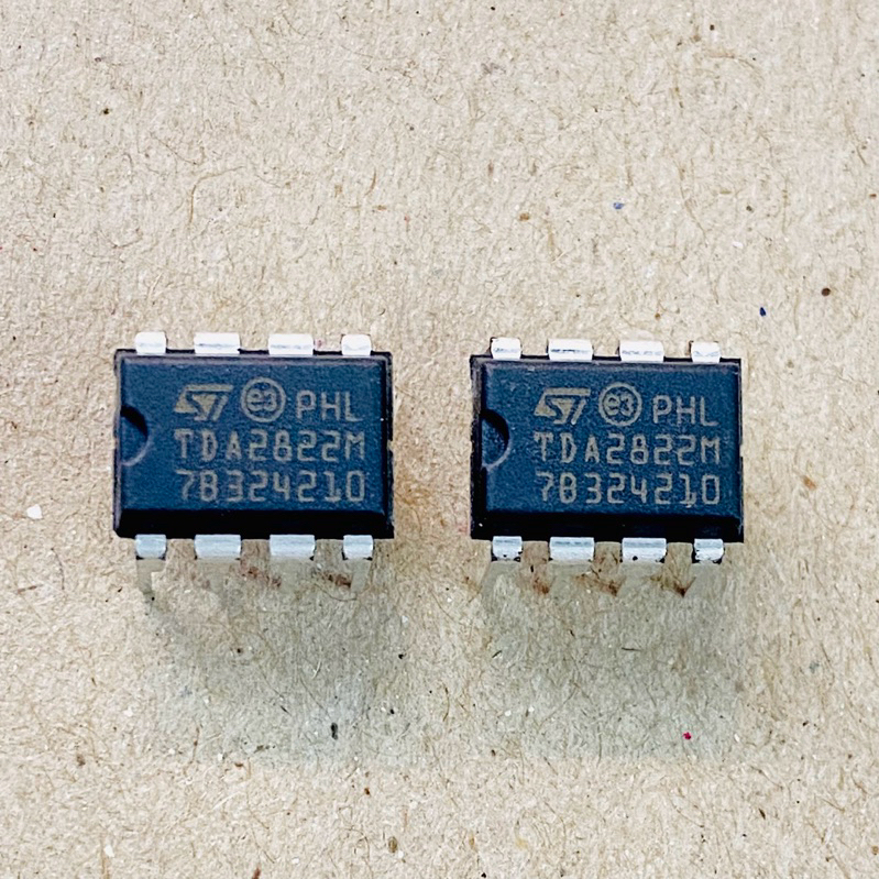 TDA2822M IC 8 ขา (ราคาต่อ 1ชิ้น)มีสินค้าพร้อมส่งในไทย