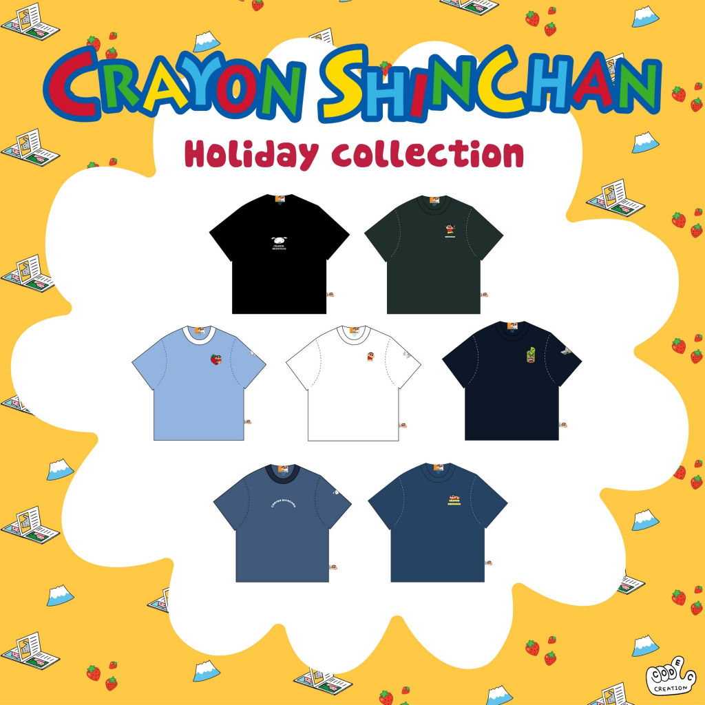 T-SHIRT OVERSIZE HOLIDAY COLLECTION (Crayon Shin Chan)