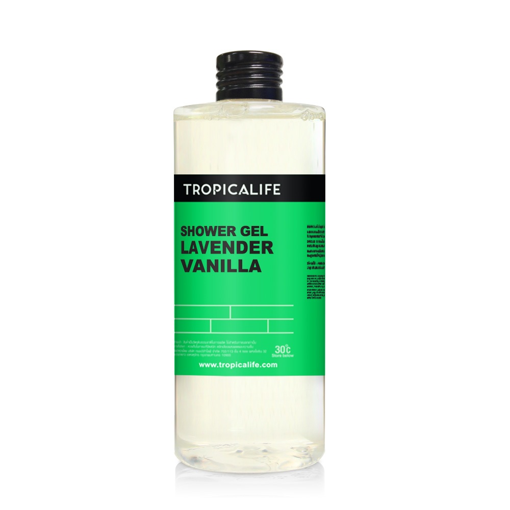 TROPICALIFE เจลอาบน้ำกลิ่นลาเวนเดอร์วนิลลา LAVENDER VANILLA SHOWER GEL 250g/1kg